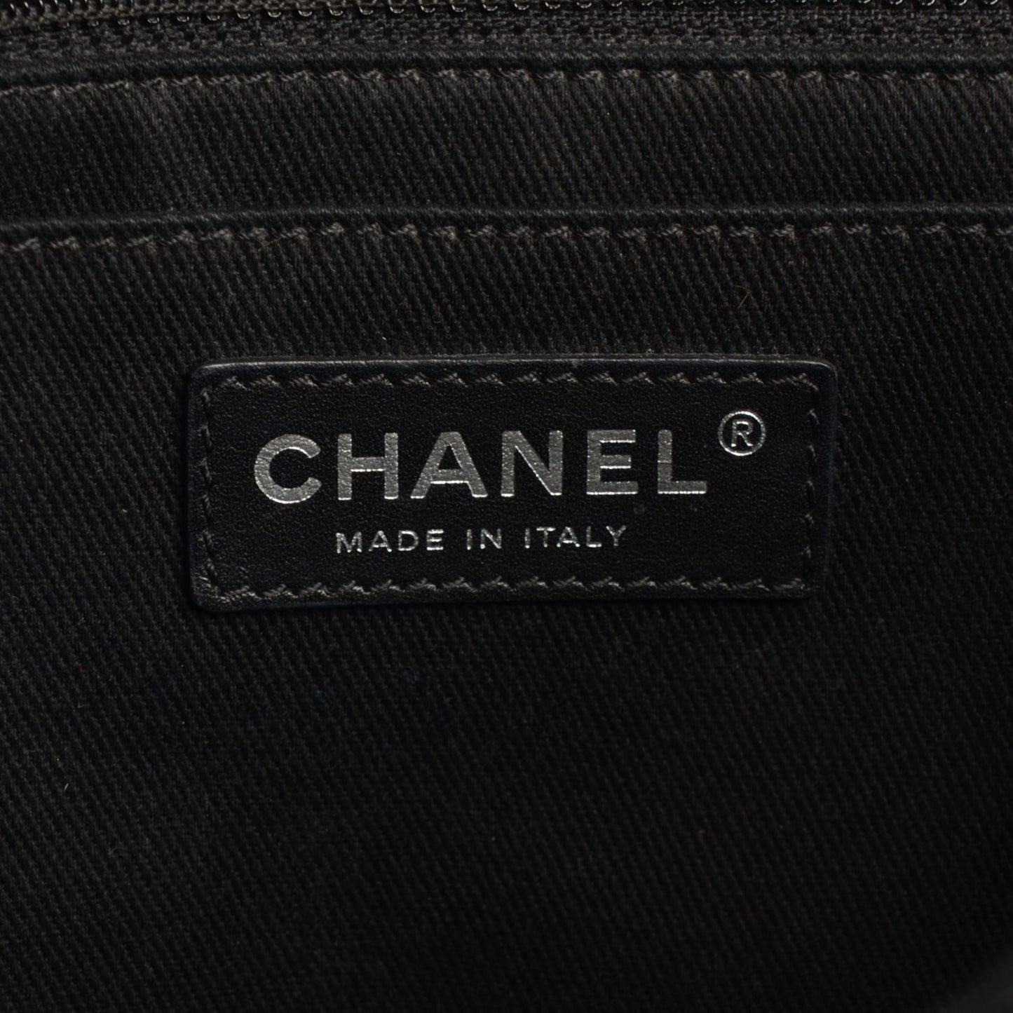Vinyl Quilted In the Business Flap Bag Black