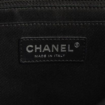 Chanel Vinyl Quilted In the Business Flap Bag Black 6 of 8