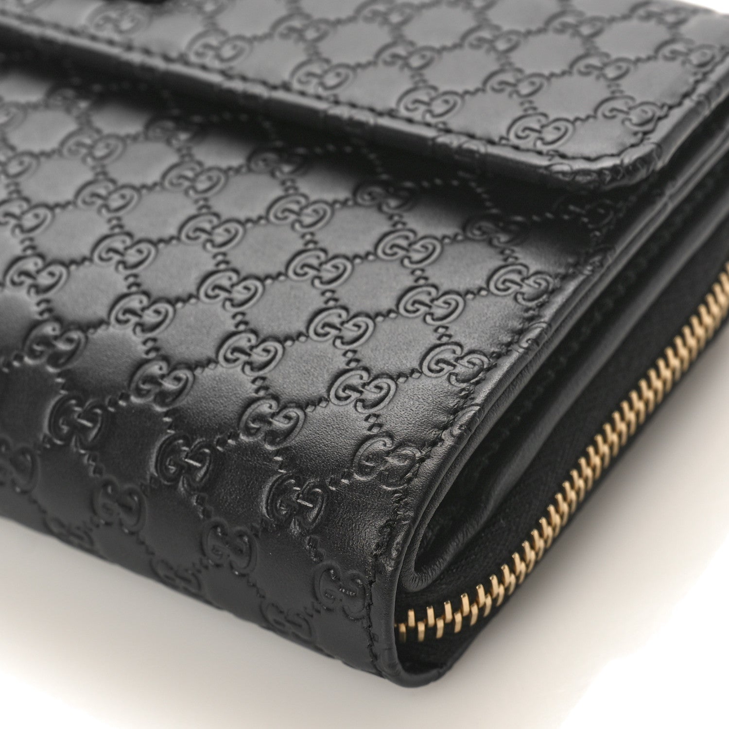 Gucci Soft Microguccissima Continental Zip Wallet Black 8 of 8