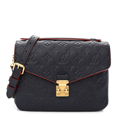 Louis Vuitton Empreinte Pochette Metis Marine Rouge 1 of 11