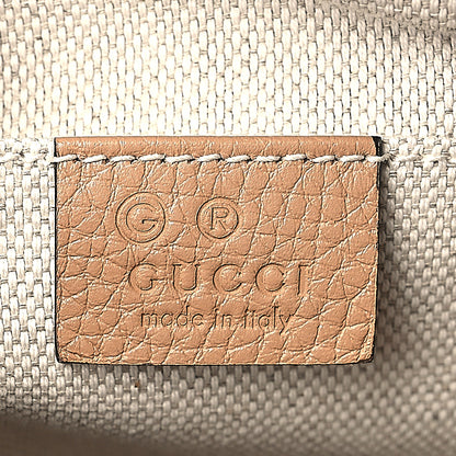Gucci Pebbled Calfskin Small Soho Disco Bag Camelia 6 of 9
