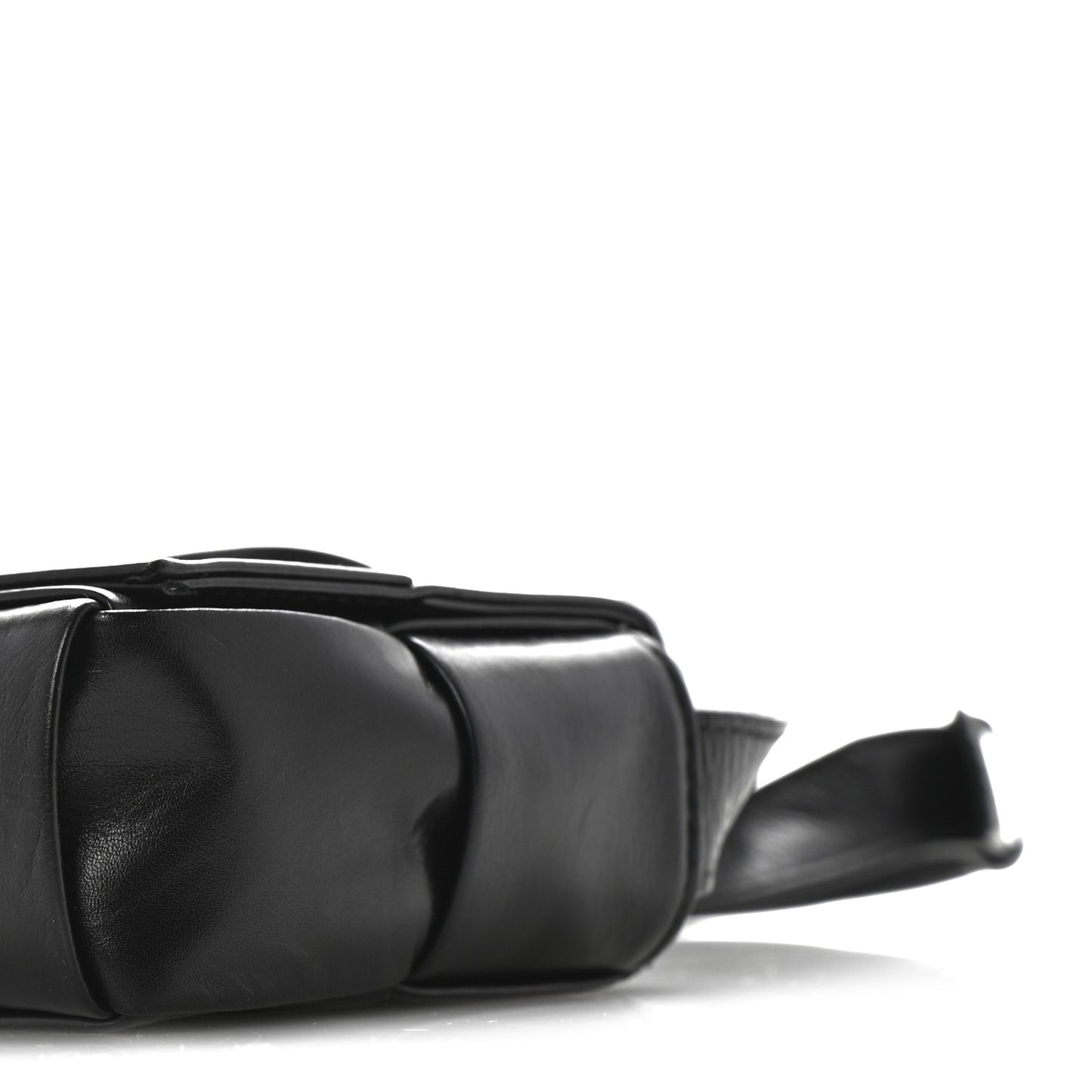 Lambskin Maxi Intreccio Candy Cassette Crossbody Bag Black