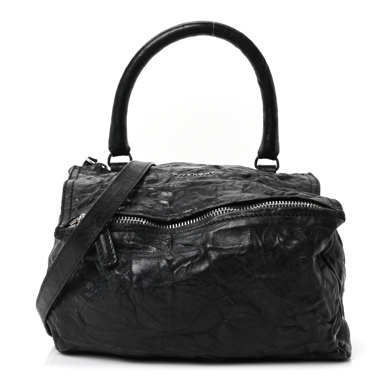 Givenchy Tumbled Sheepskin Small Pandora Black 1 of 10