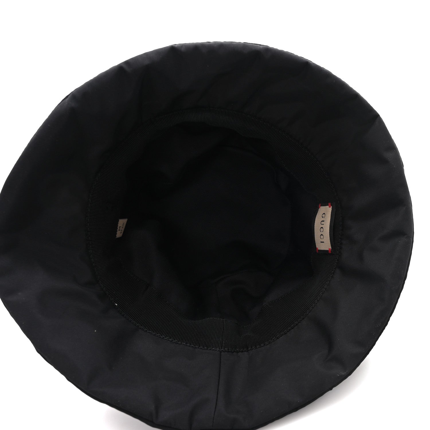 Gucci Nylon Quilted GG Bucket Hat M Black 7 of 10