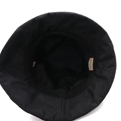 Gucci Nylon Quilted GG Bucket Hat M Black 7 of 10
