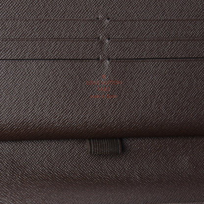 Louis Vuitton Damier Ebene Zippy Organizer Wallet 8 of 11