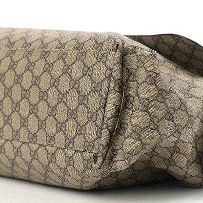 Gucci GG Plus Monogram Messenger Diaper Bag Dark Brown 11 of 18