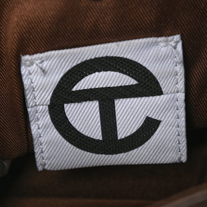 Telfar Vegan Leather Small Shopping Bag Chocolate 6 of 6