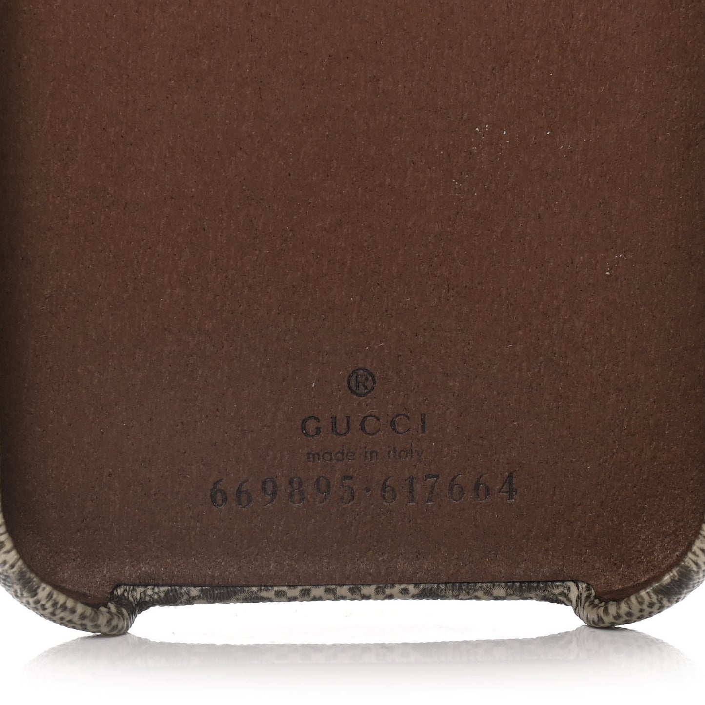 GG Supreme Monogram Marmont iPhone 12/12 Pro Case Black
