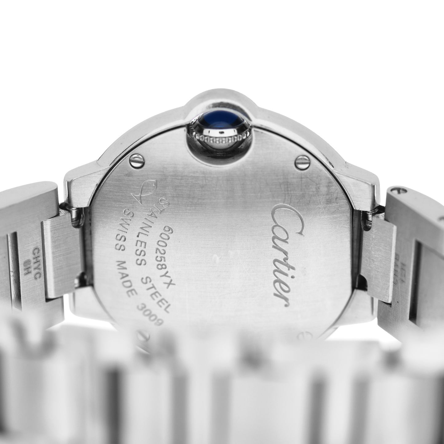 Stainless Steel 28mm Ballon Bleu De Cartier Quartz Watch
