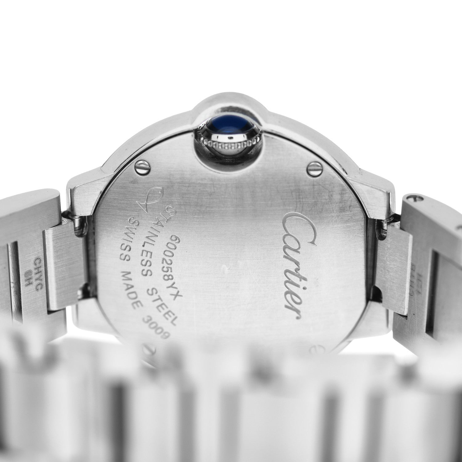 Cartier Stainless Steel 28mm Ballon Bleu De Cartier Quartz Watch 4 of 4