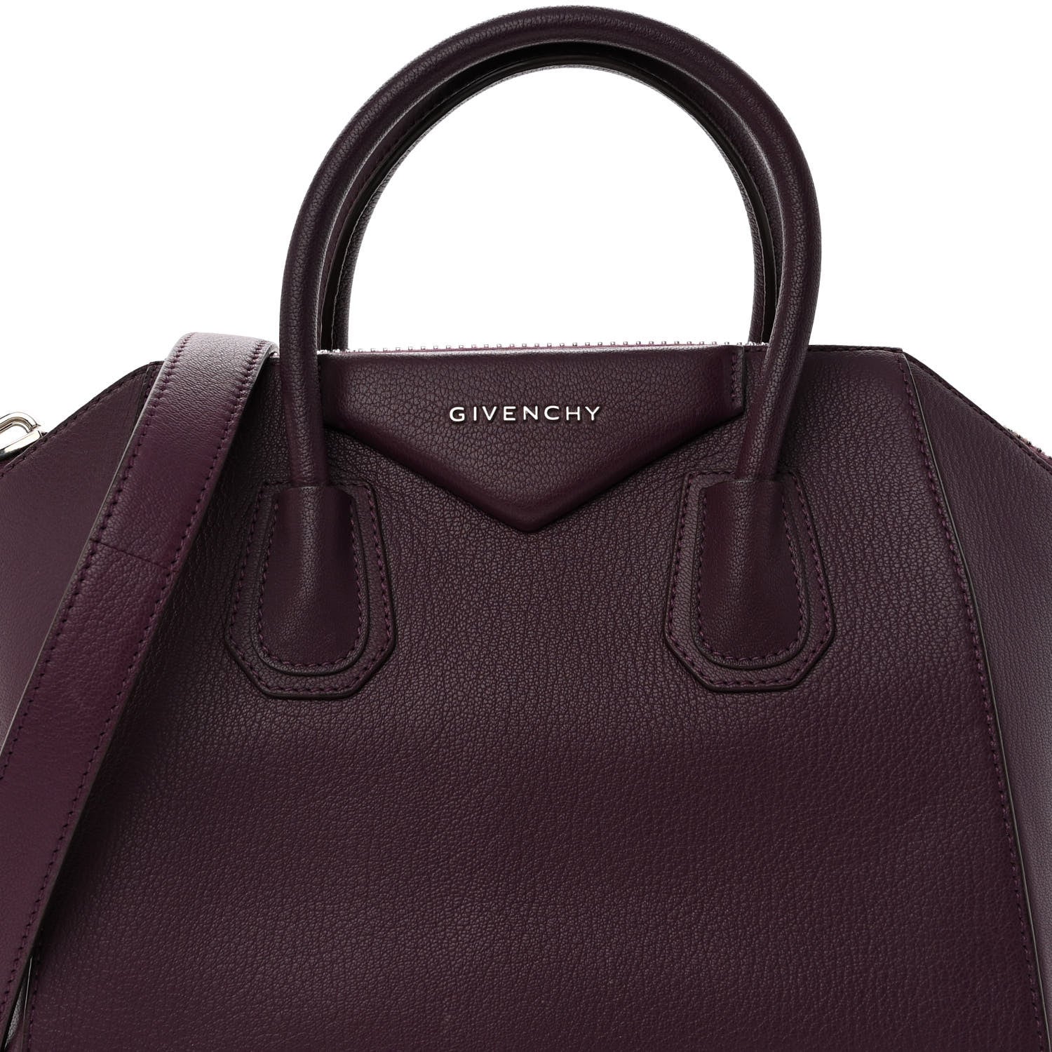 Givenchy Sugar Goatskin Small Antigona Oxblood 8 of 10