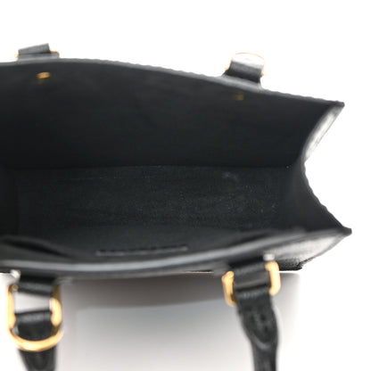 Louis Vuitton Empreinte Monogram Giant Petit Sac Plat Black 5 of 11
