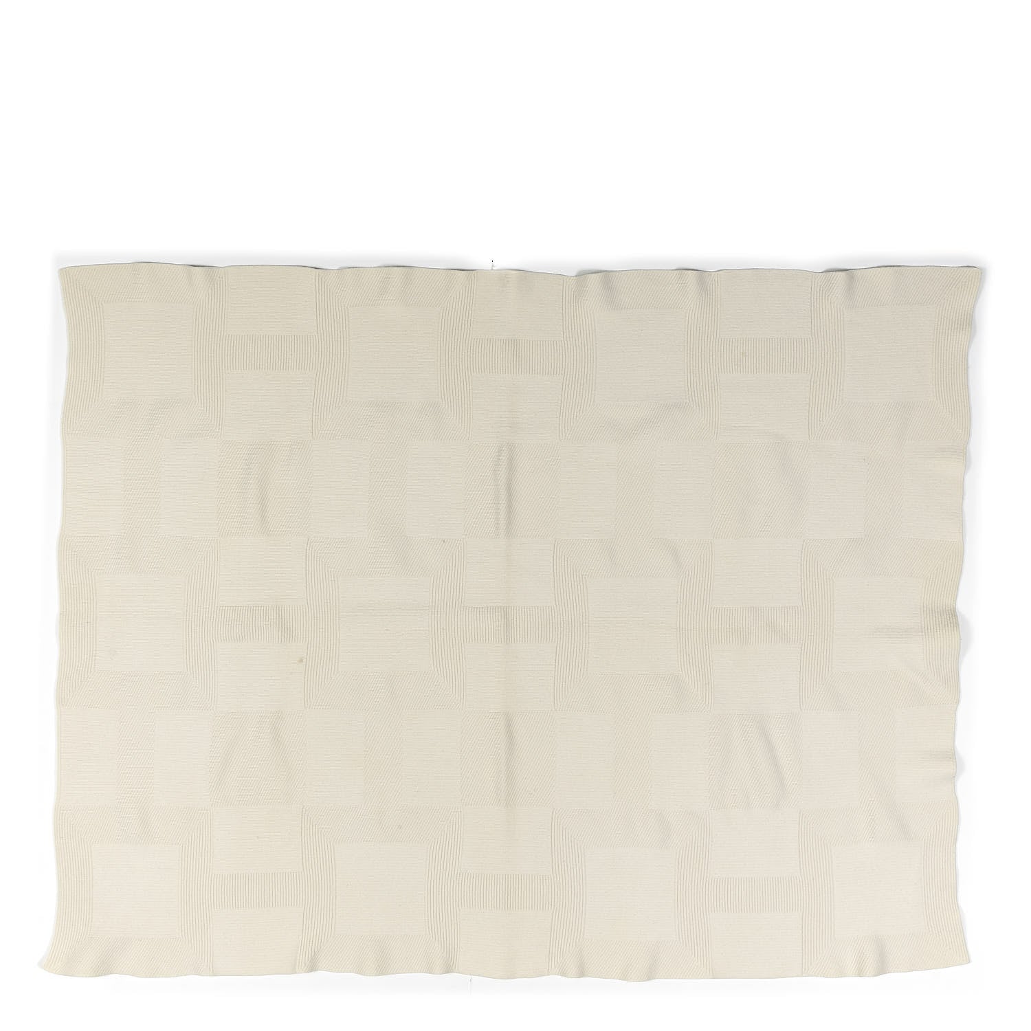 Hermes Wool Blanket White 1 of 4