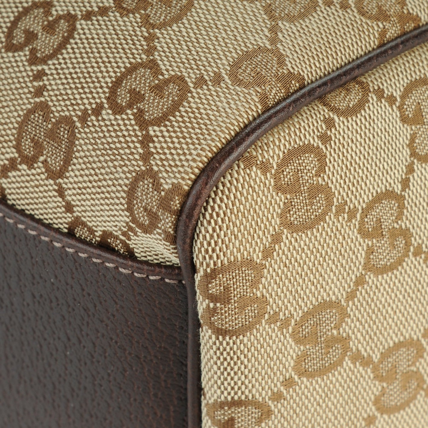 Monogram Medium Abbey Boston Dark Brown
