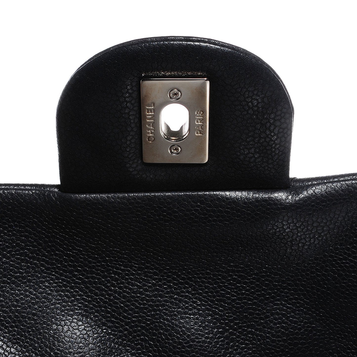 Caviar Maxi Single Flap Black