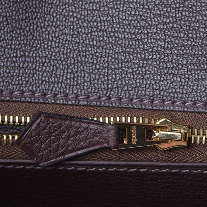 Hermes Togo Birkin 25 Chocolate 25 of 33