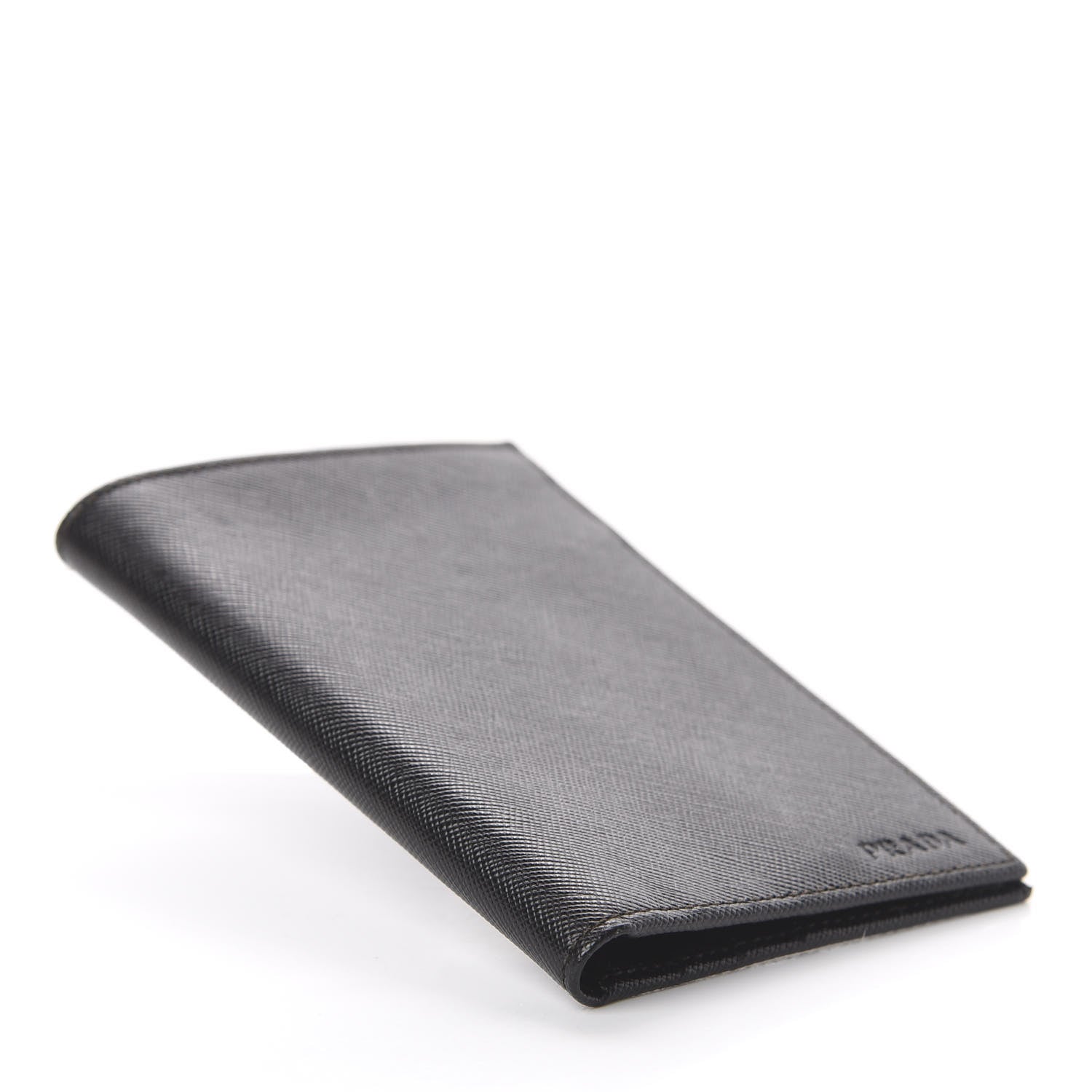 Prada Saffiano Bi-Fold Wallet Black 3 of 6