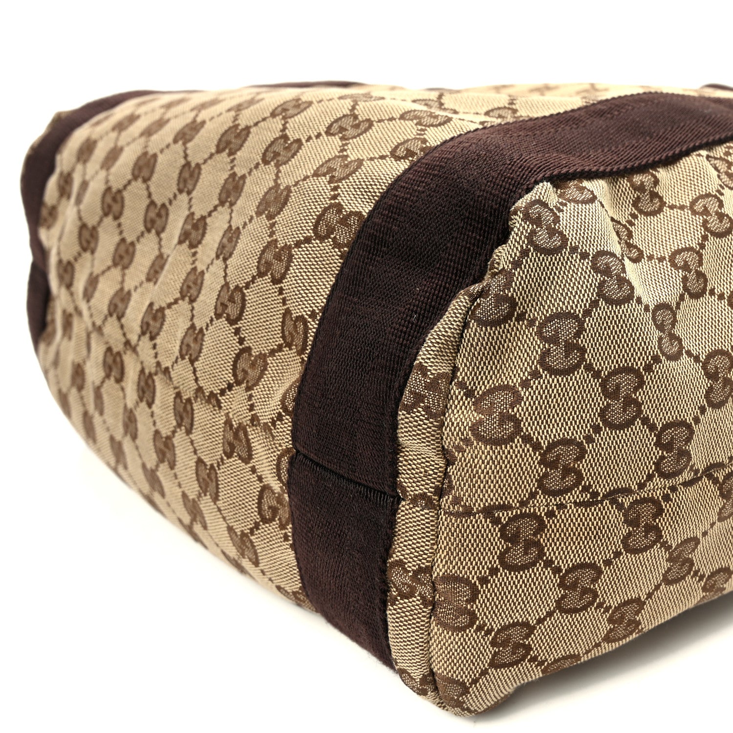 Gucci GG Monogram Medium Handle Vertical Tote Bag Dark Brown 10 of 10