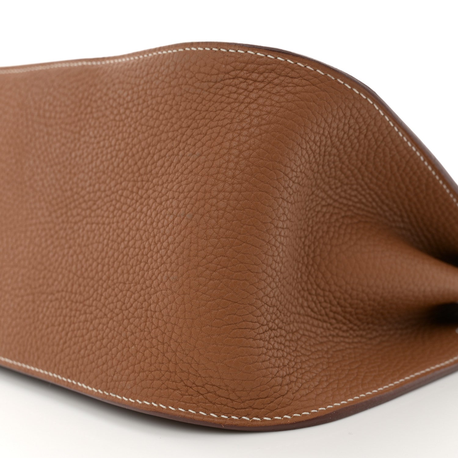 Hermes Taurillon Clemence Jypsiere 28 Gold 10 of 14