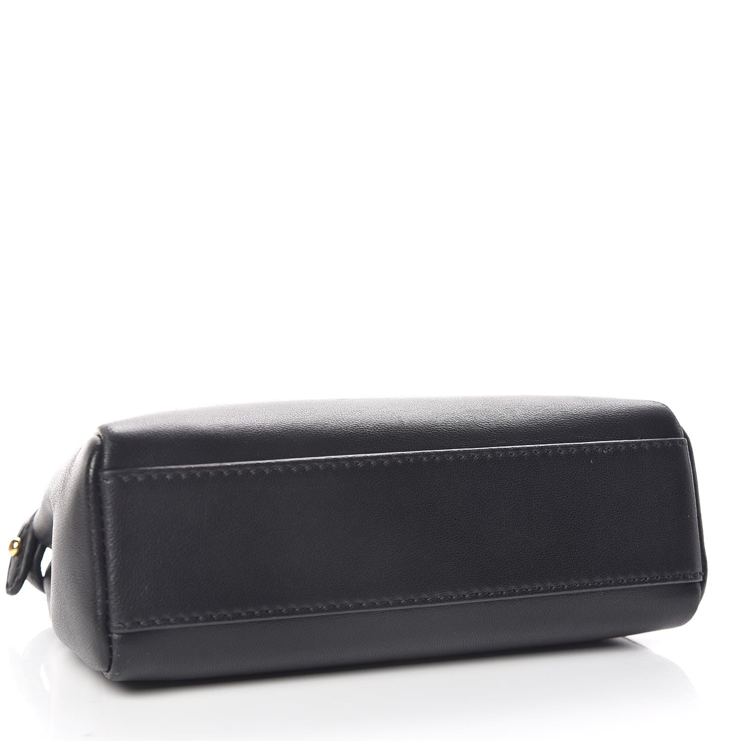 Fendi Nappa Micro Peekaboo Iconic Satchel Black 4 of 11