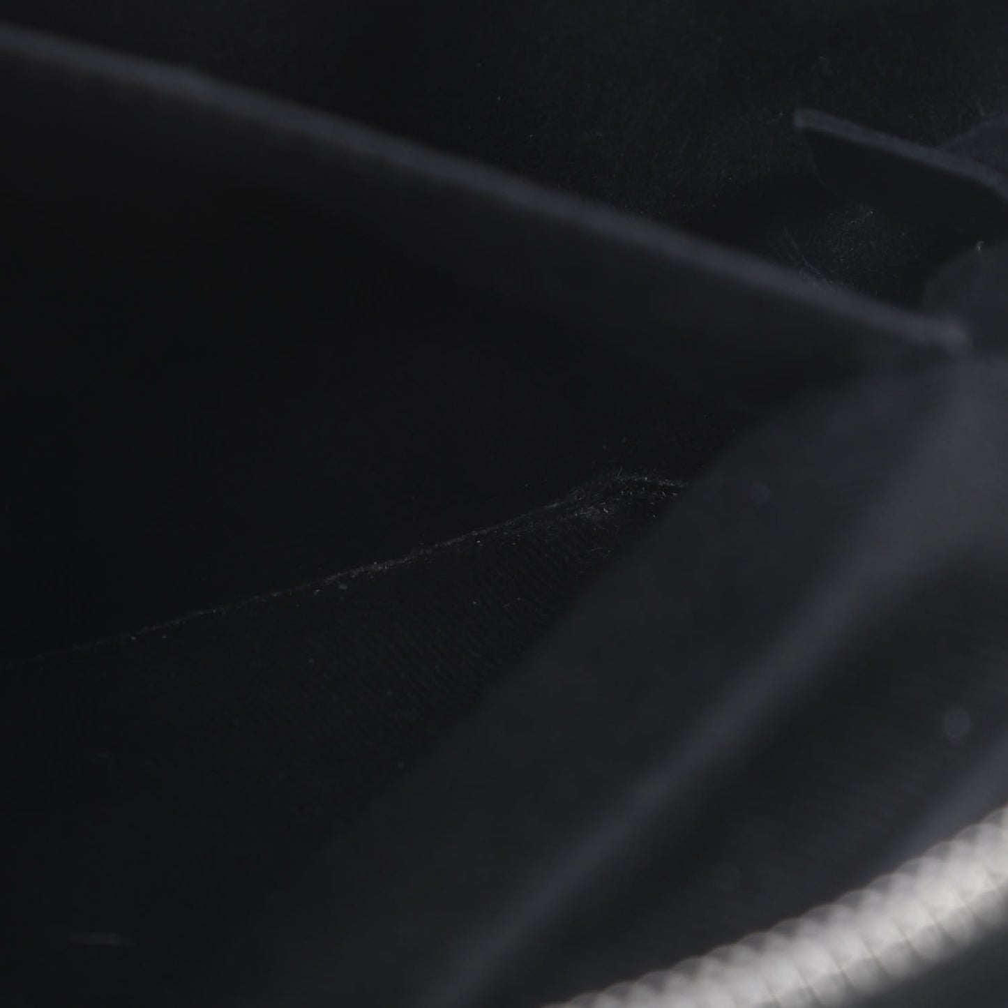 Grained Calfskin Quilted Waist Belt Bag Black