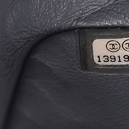 Chanel Patent Quilted Jumbo Single Flap Grey 9 of 18