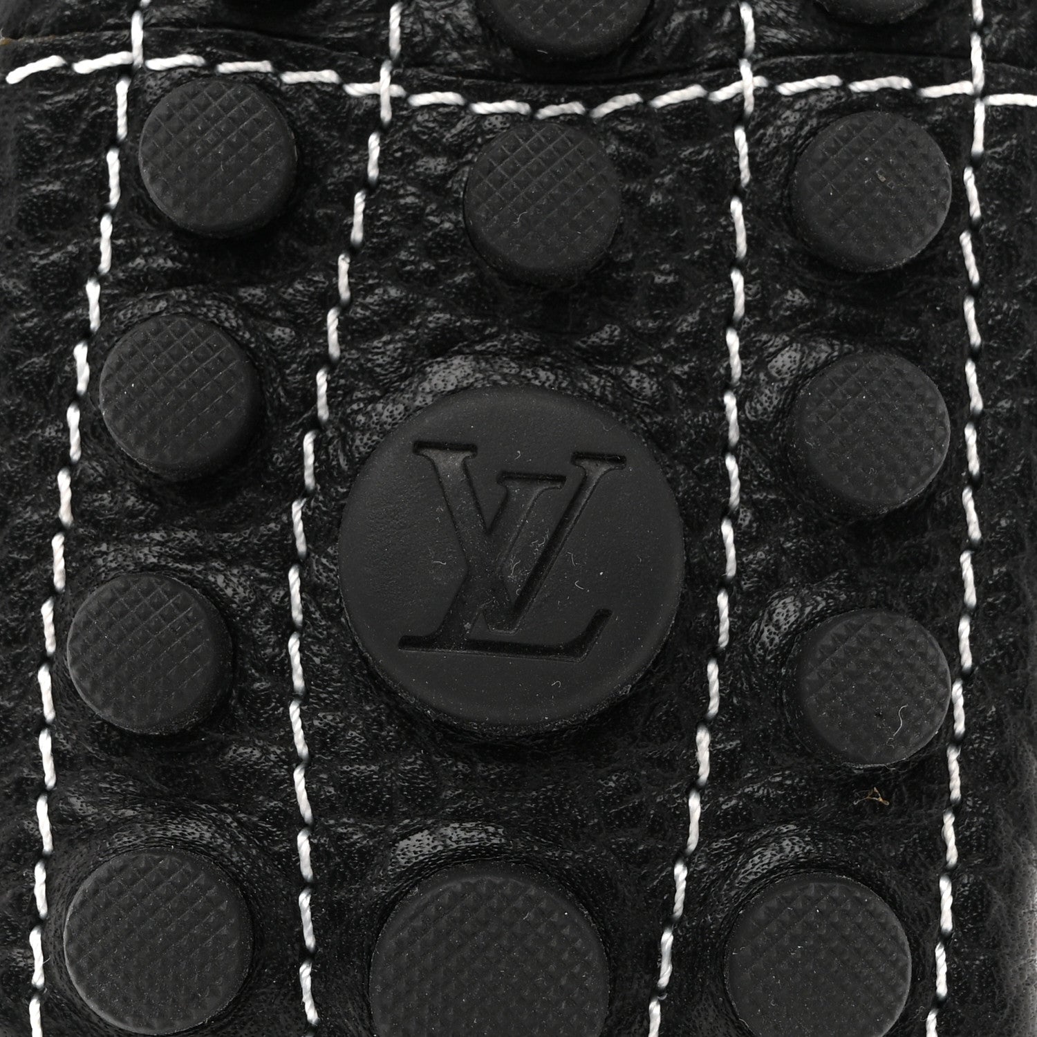 Louis Vuitton Calfskin Lock Mocassin Loafers 39 Black 8 of 10