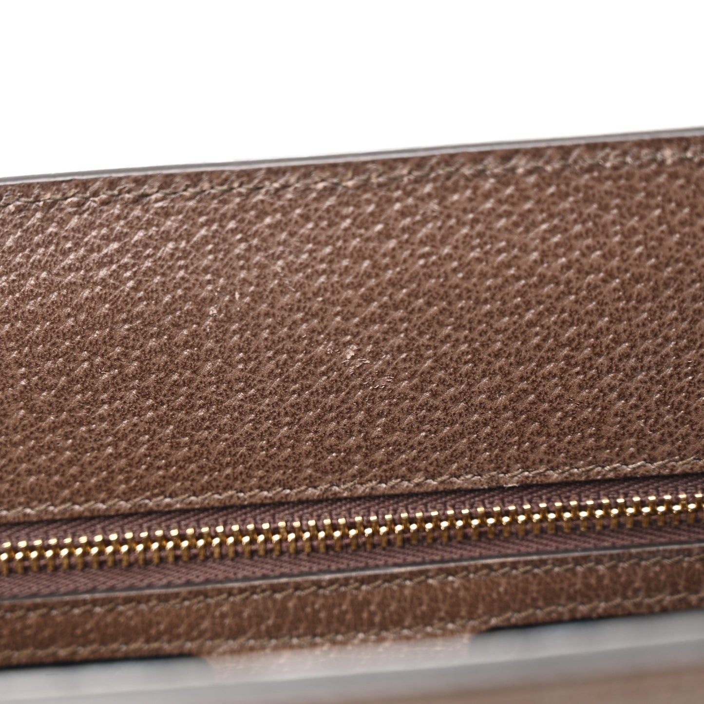 GG Supreme Monogram Web Medium Ophidia Chain Shoulder Bag Brown