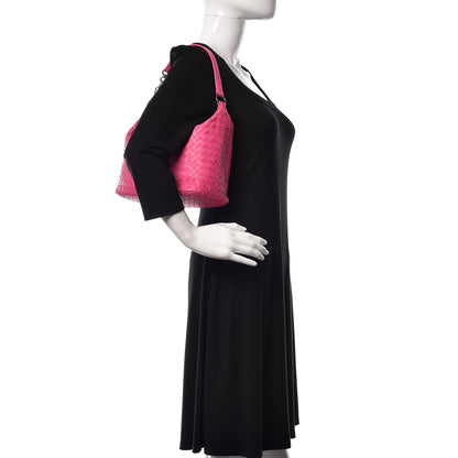 Bottega Veneta Nappa Intrecciato Hobo Fuchsia 2 of 11