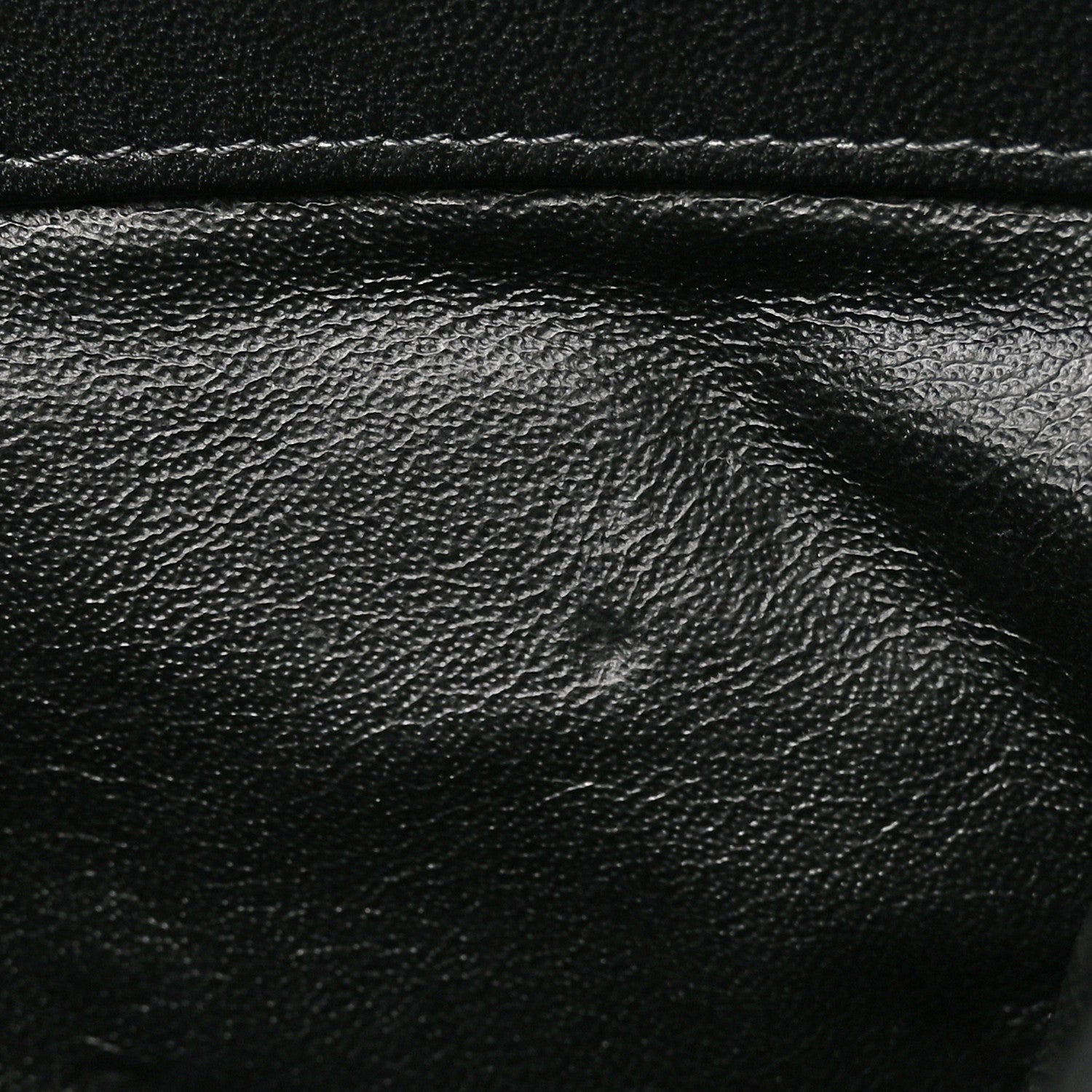 Chanel Lambskin Quilted Large Flap Cosmetic Case Black 14 of 20