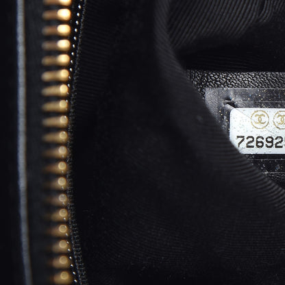 Chanel Lambskin Chocolate Bar Quilted Bag Black 7 of 13