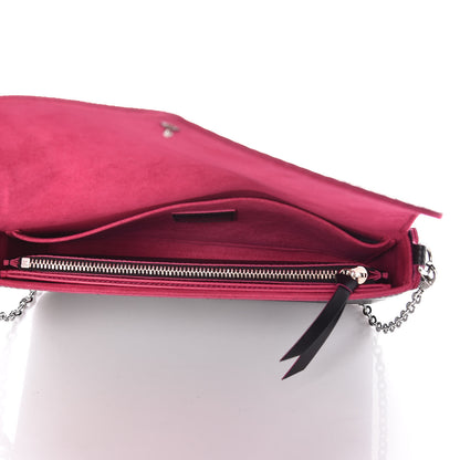 Louis Vuitton Epi Pochette Felicie Black Hot Pink 6 of 11