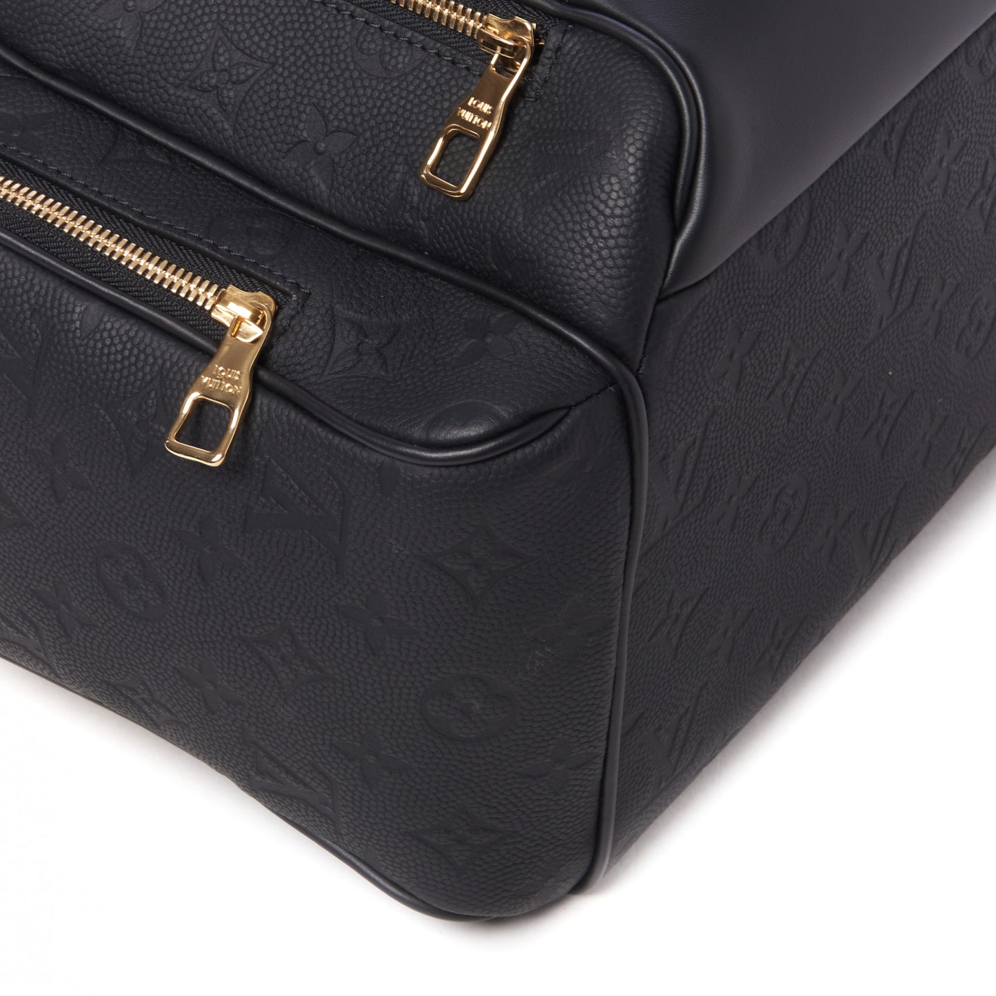 X NBA Grained Calfskin Monogram Basketball Backpack Black