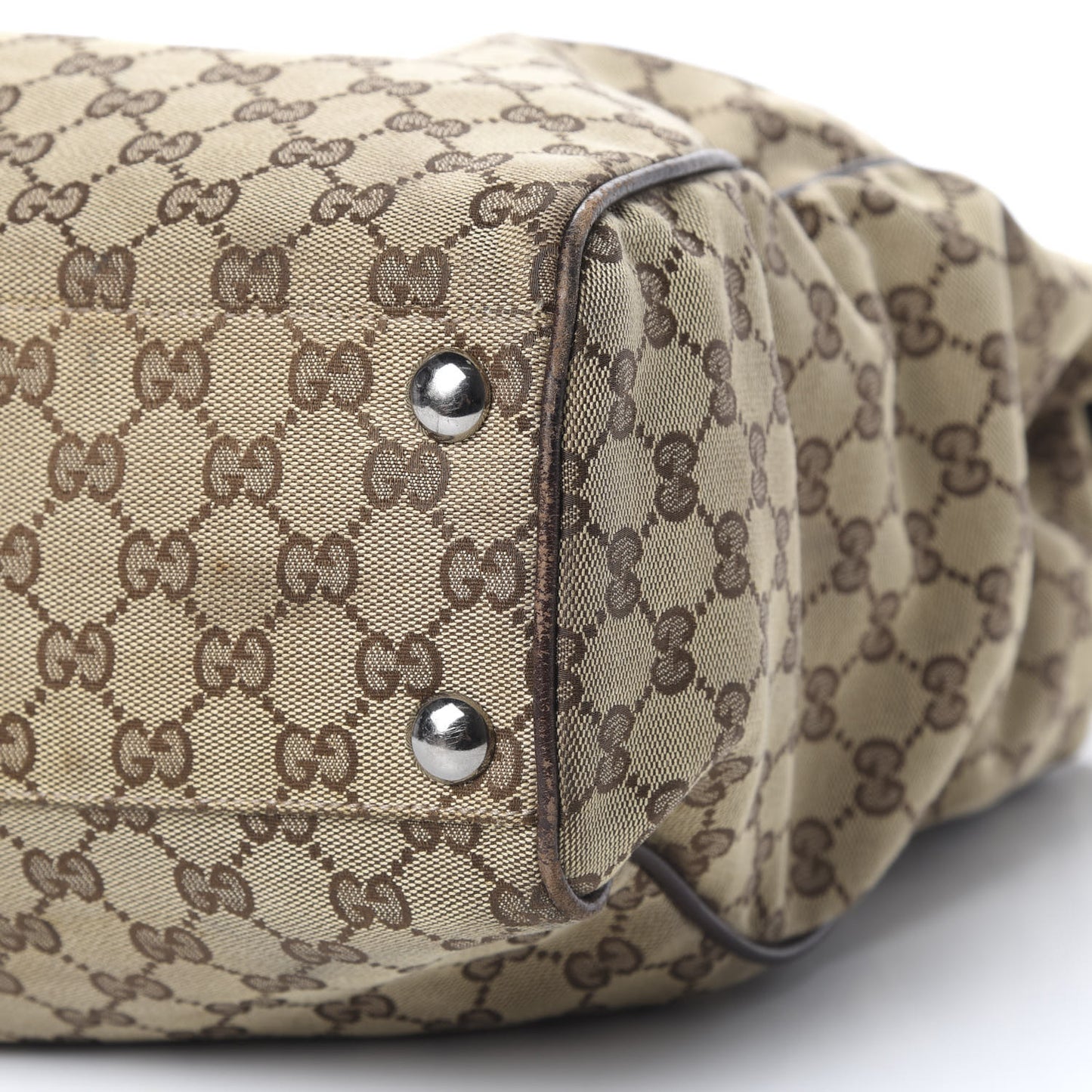 Monogram Large Tote Dark Brown