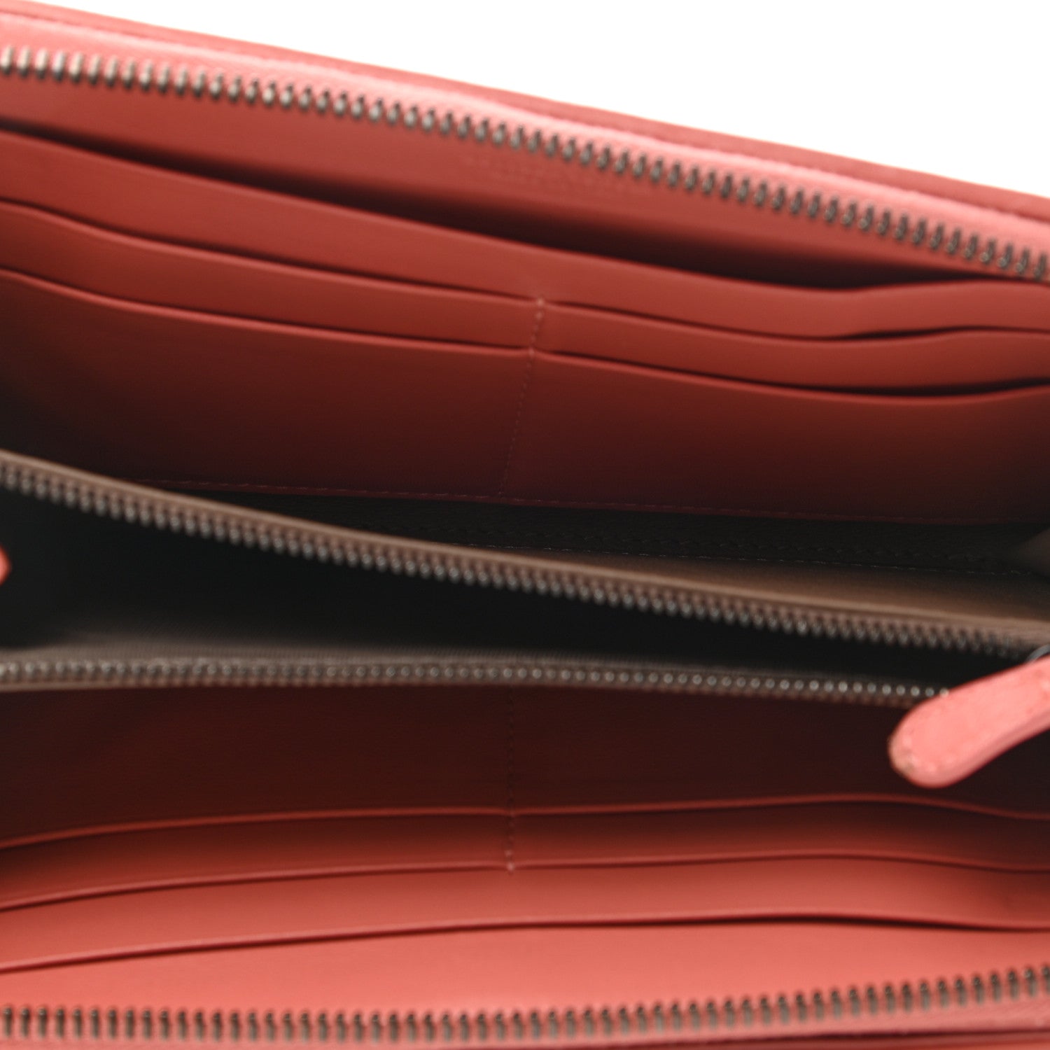 Bottega Veneta Nappa Intrecciato Zip Around Wallet Pompei 5 of 7
