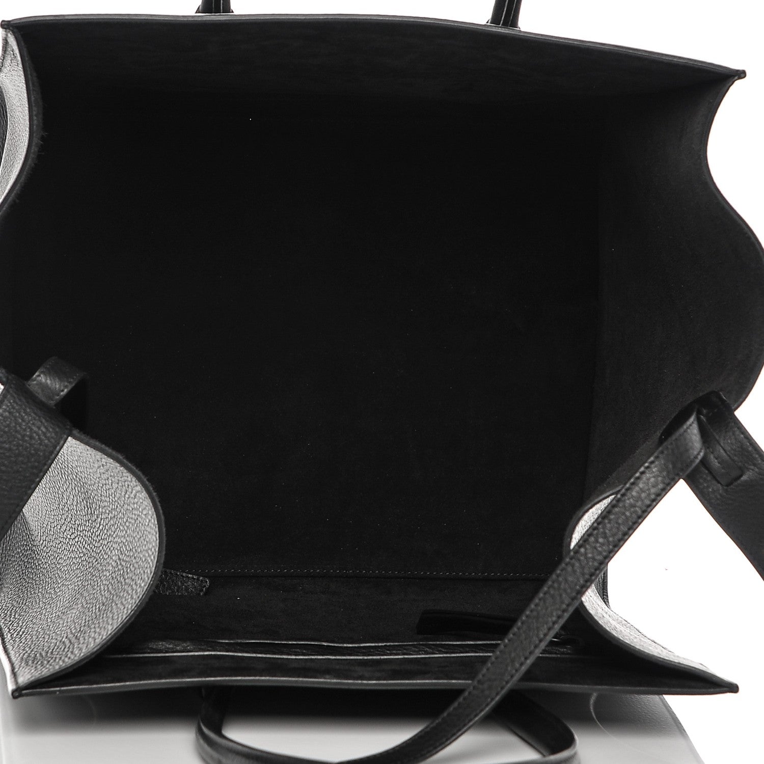 Celine Supple Calfskin Medium Phantom Luggage Black 5 of 7