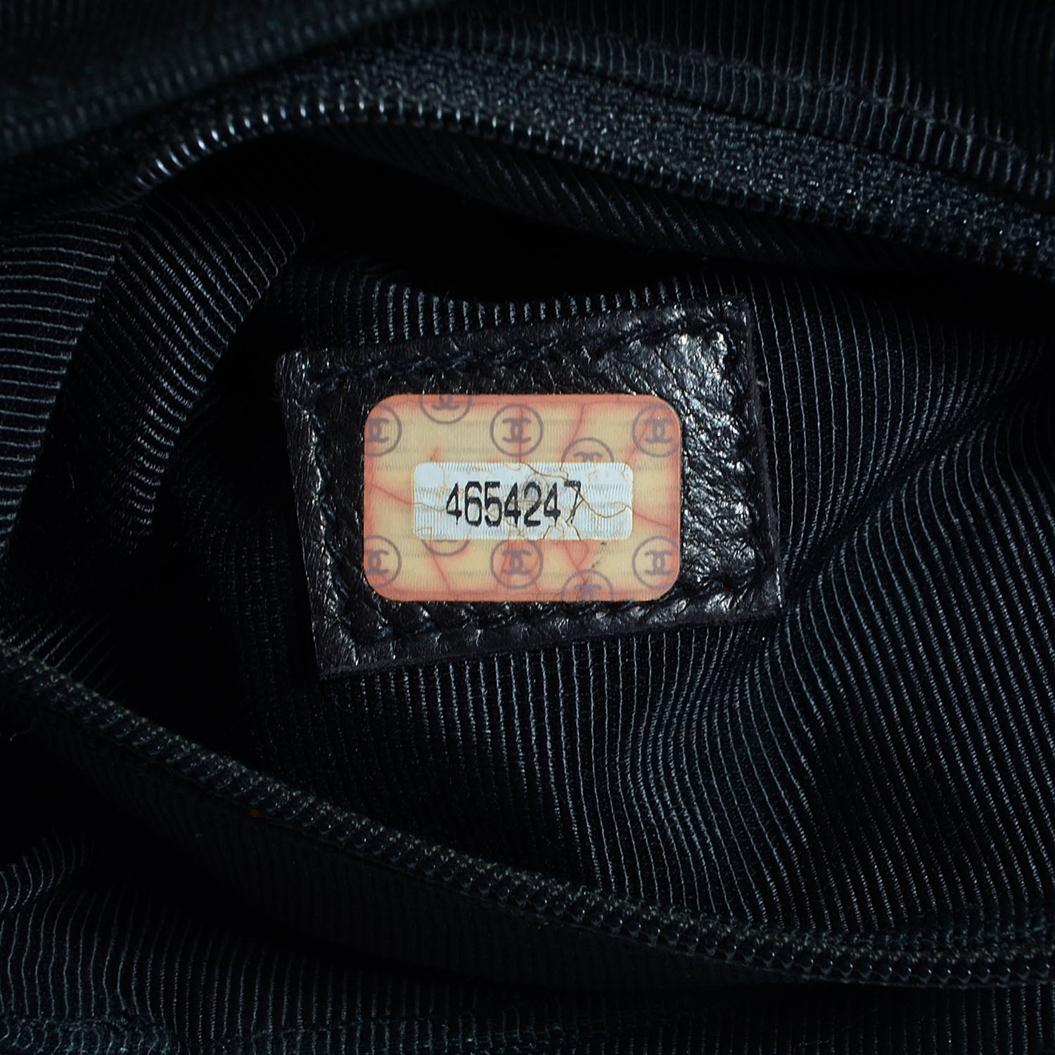 Chanel Caviar CC Backpack Black 9 of 9
