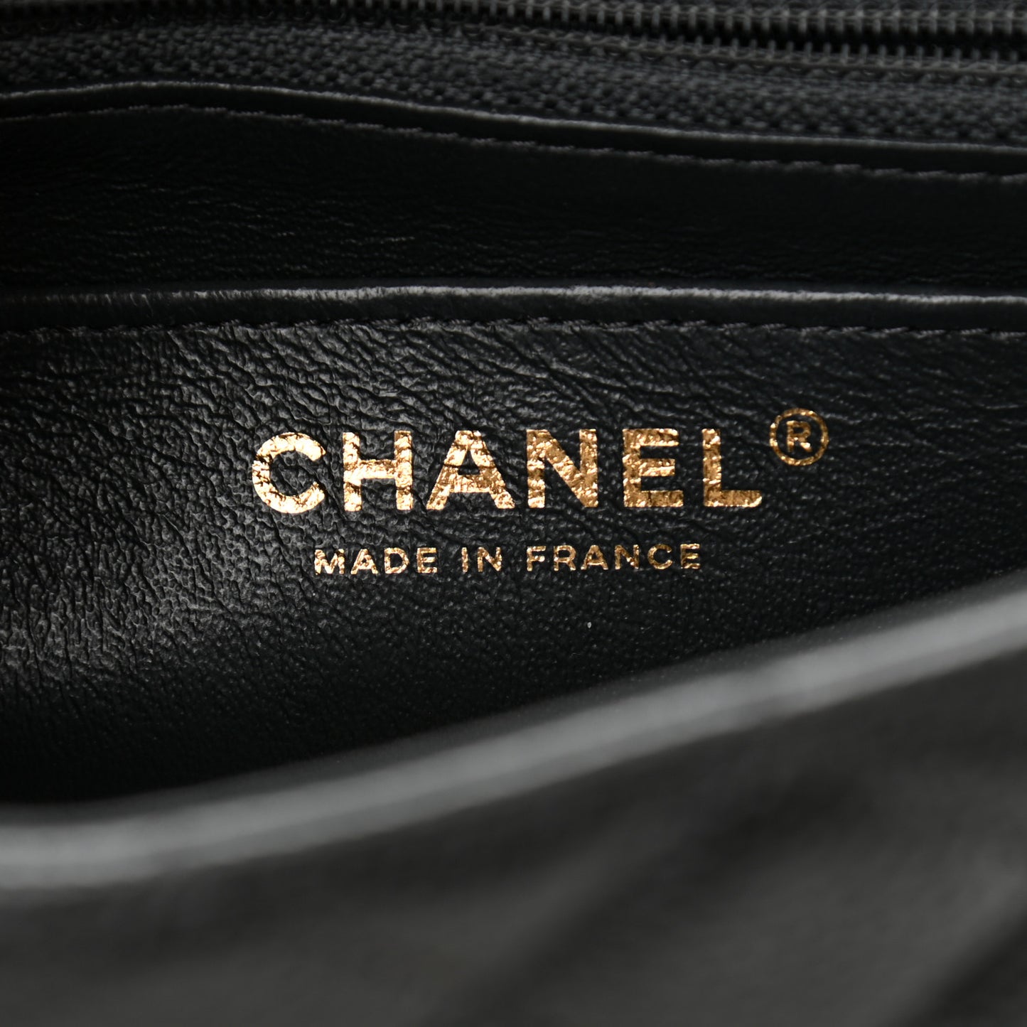 Caviar Quilted Mini Rectangular Flap Black