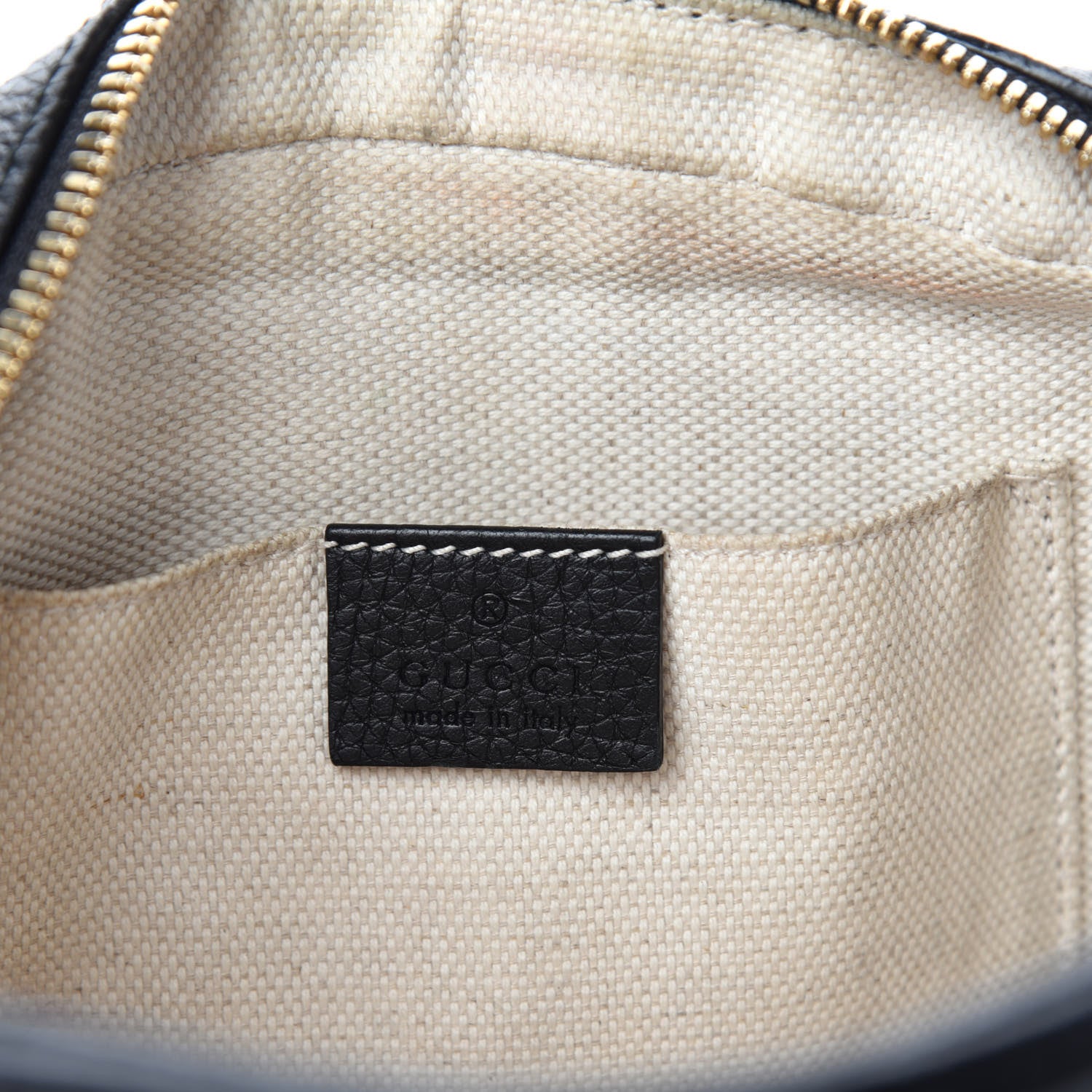 Gucci Pebbled Calfskin Small Soho Disco Bag Black 8 of 10