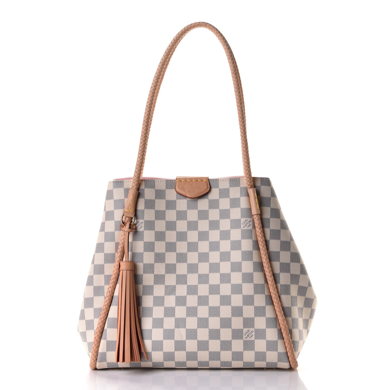 Louis Vuitton Damier Azur Propriano Rose Ballerine 1 of 7