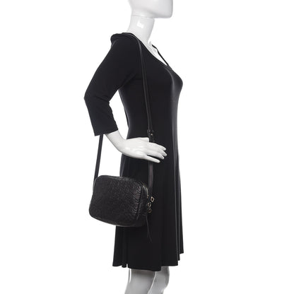 Gucci Guccissima Mini Bree Messenger Bag Black 2 of 10