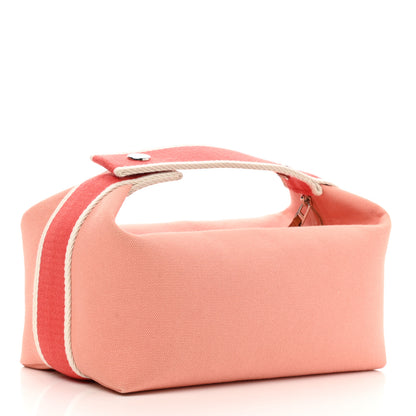 Hermes Canvas Small Bride-A-Brac Pouch Goyave 3 of 9