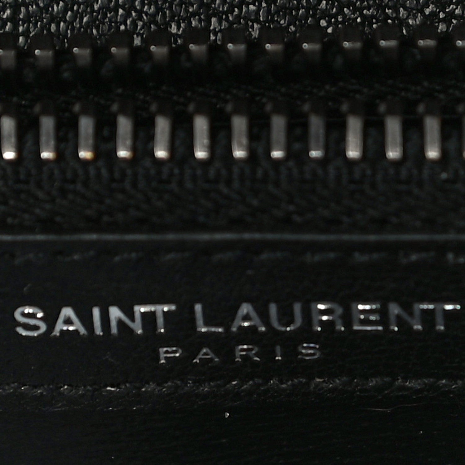 Saint Laurent Sheepskin Matelasse Chevron Monogram Medium College Bag Black 5 of 10