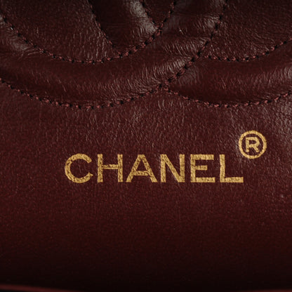 Chanel Lambskin Quilted Medium Double Flap Black 7 of 9