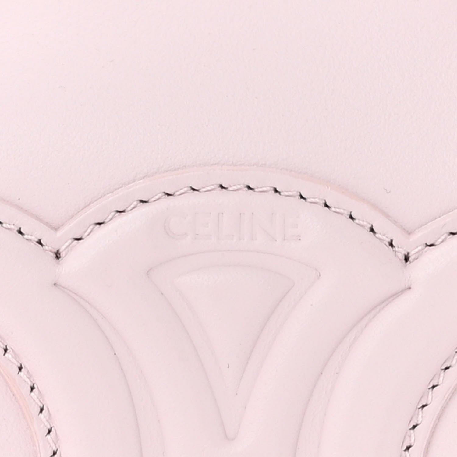 Celine Smooth Calfskin Triomphe Small Boston Bag Poudre 6 of 10