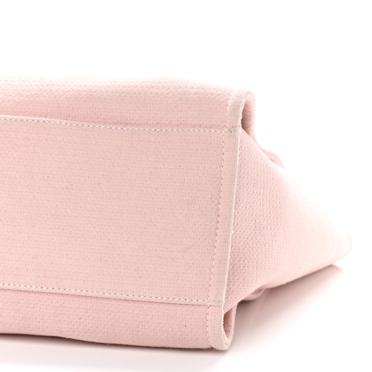 Chanel Canvas Medium Deauville Tote Light Pink 10 of 10