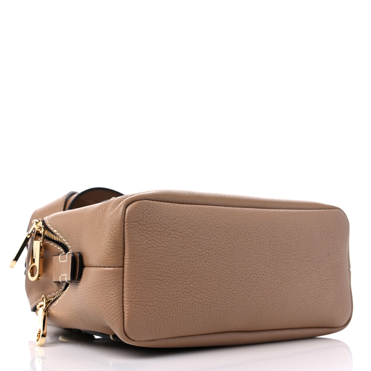 Calfskin Small Daria Cement Brown