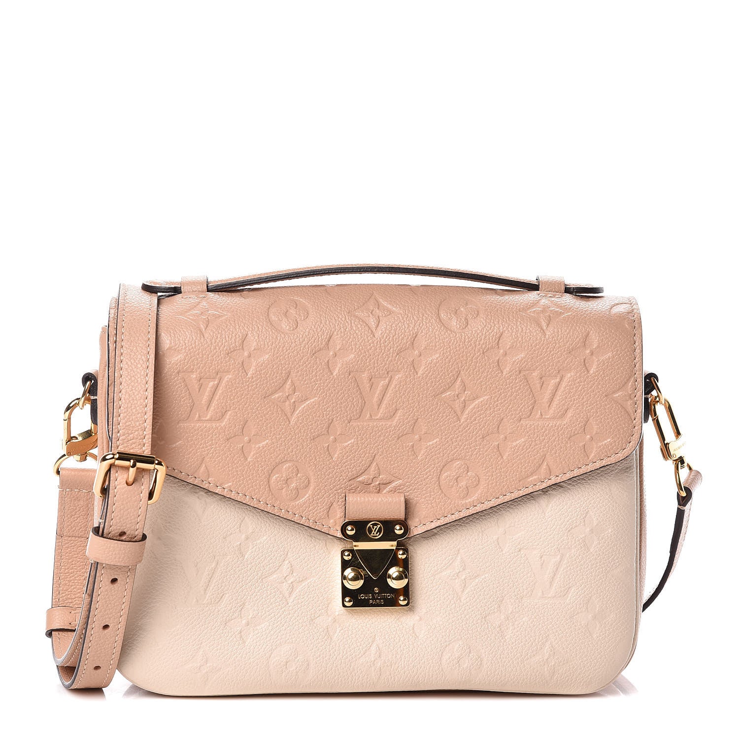 Louis Vuitton Empreinte Pochette Metis Beige Rose Creme 1 of 8