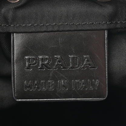 Prada Nylon Vela Drawstring Pouch Black 6 of 7